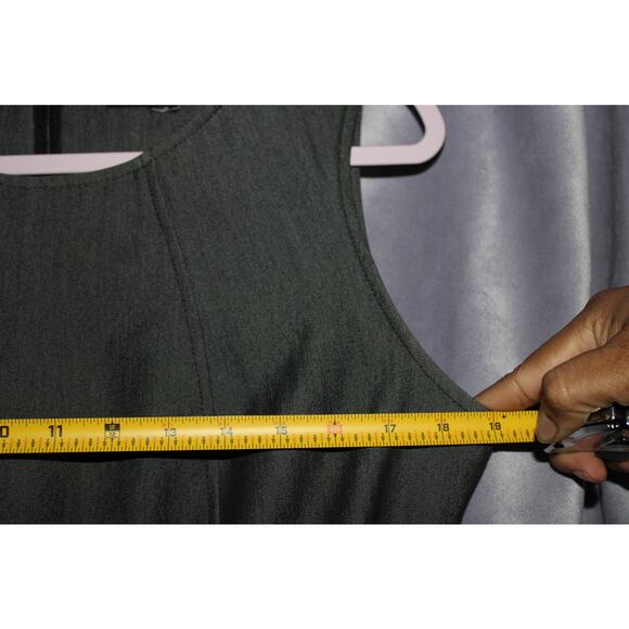 Sharangano Dress with Belt Short Sleveless Formal Buisness Casual Dress - Picture 2 of 8